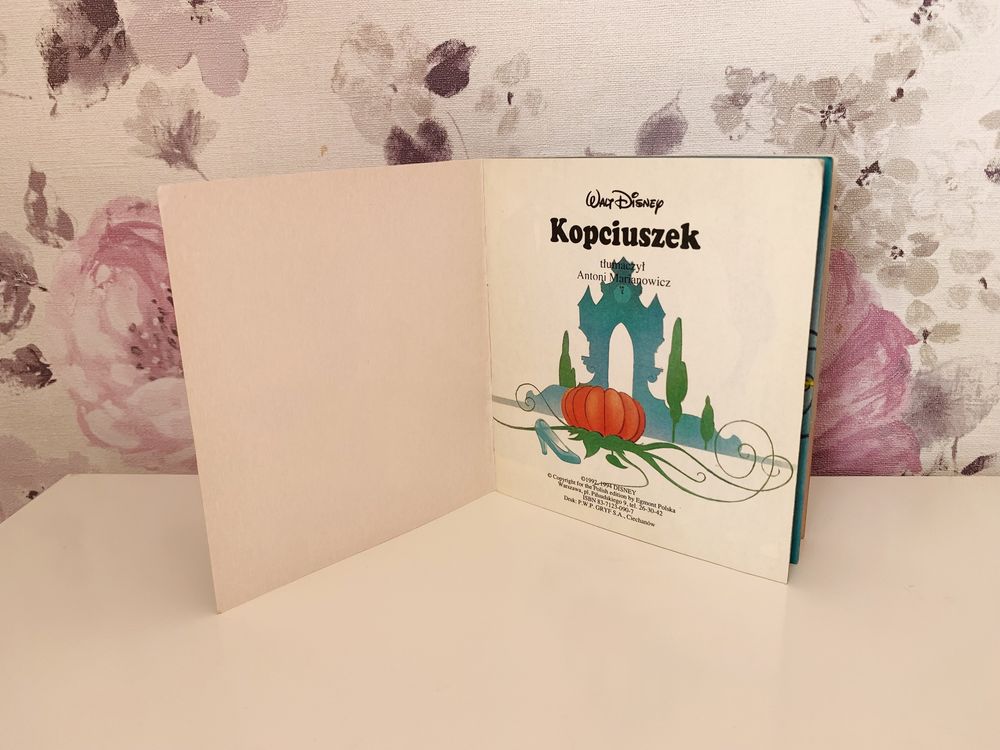 Kopciuszek Egmont Walt Disney vintage