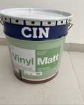 Tinta vinil mate branca nova selada