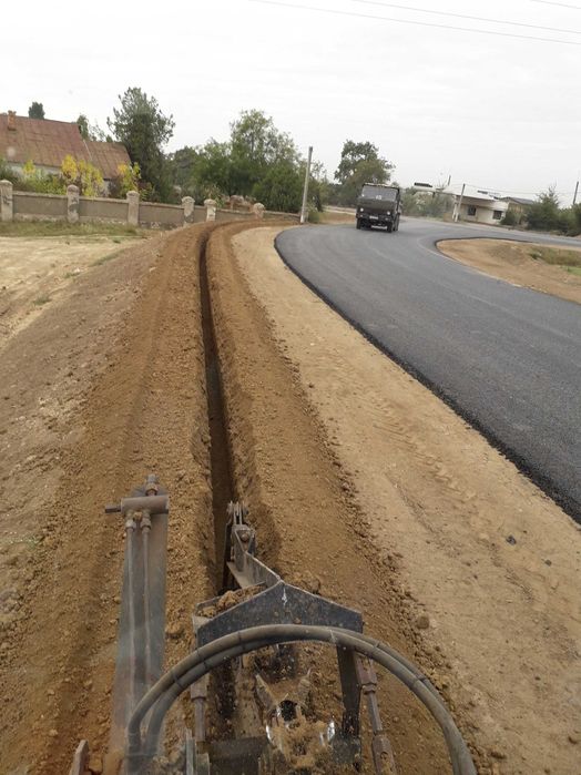 Услуги траншеекопателя Одесса