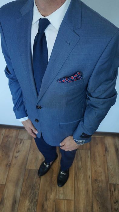 Marynarka Nowa Ted Baker Wełna Rozmiar 40(L-XL) Kolor Granatowy