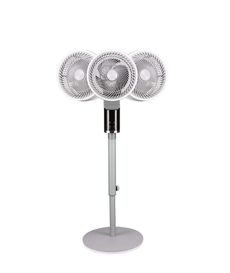Wentylator stojący TCP Grey 10" z regulowaną wysokością