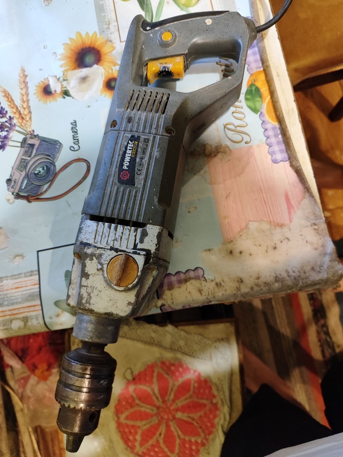 Дрель ударна, POWERTEC 1200w