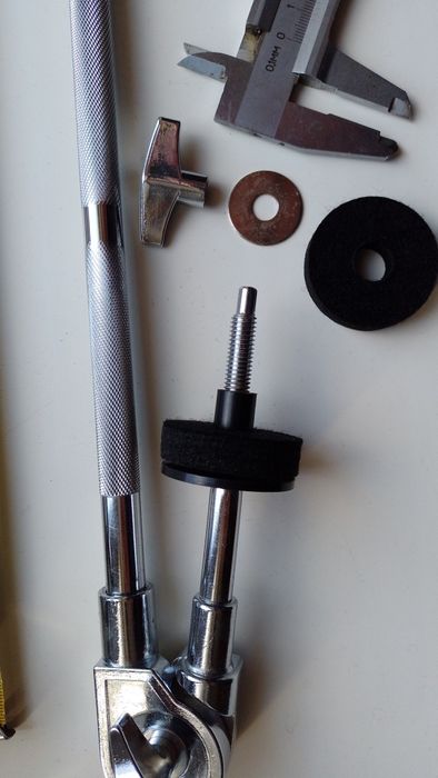 Тримач/напівстійка для тарілки (плече з клемпом, довге - 46 см)