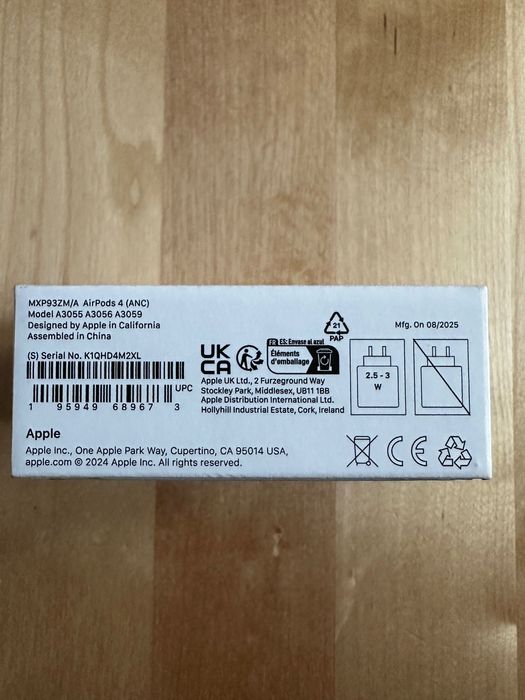 AirPods 4 Active Noise Cancelation selados