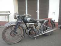 Motocykl Zundapp DB 200 - 1936 rok, Kompletny 98 %, Nowe części