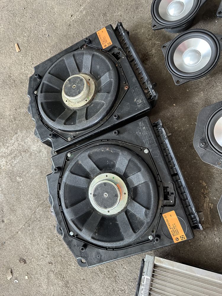 Logic 7 BMW E60 E61 komplet głośniki wzmacniacz
