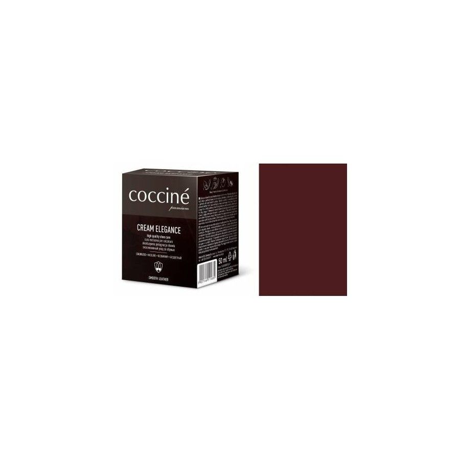 pasta do butów krem do skóry gładkiej cream elegance palisander 50 ml