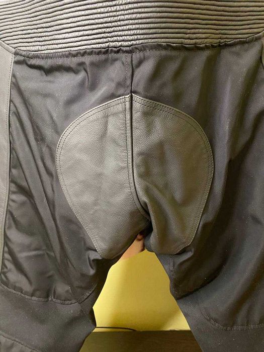 Мотоштани Cobra (Norw) - Шкіра + Вогнетривкий текстиль. Великий розмір