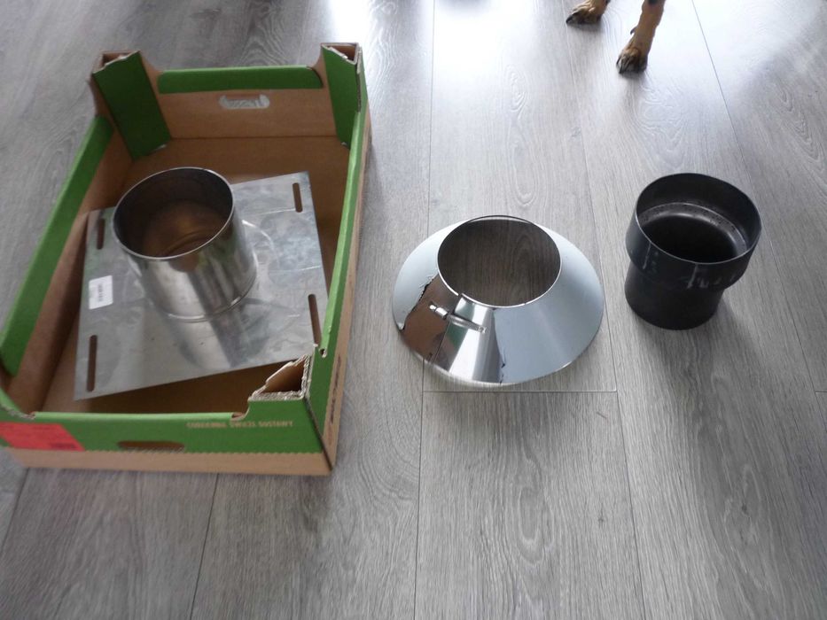 PŁYTA kominowa izolowana żaroODPORNA 150/220 MM przejsciowa