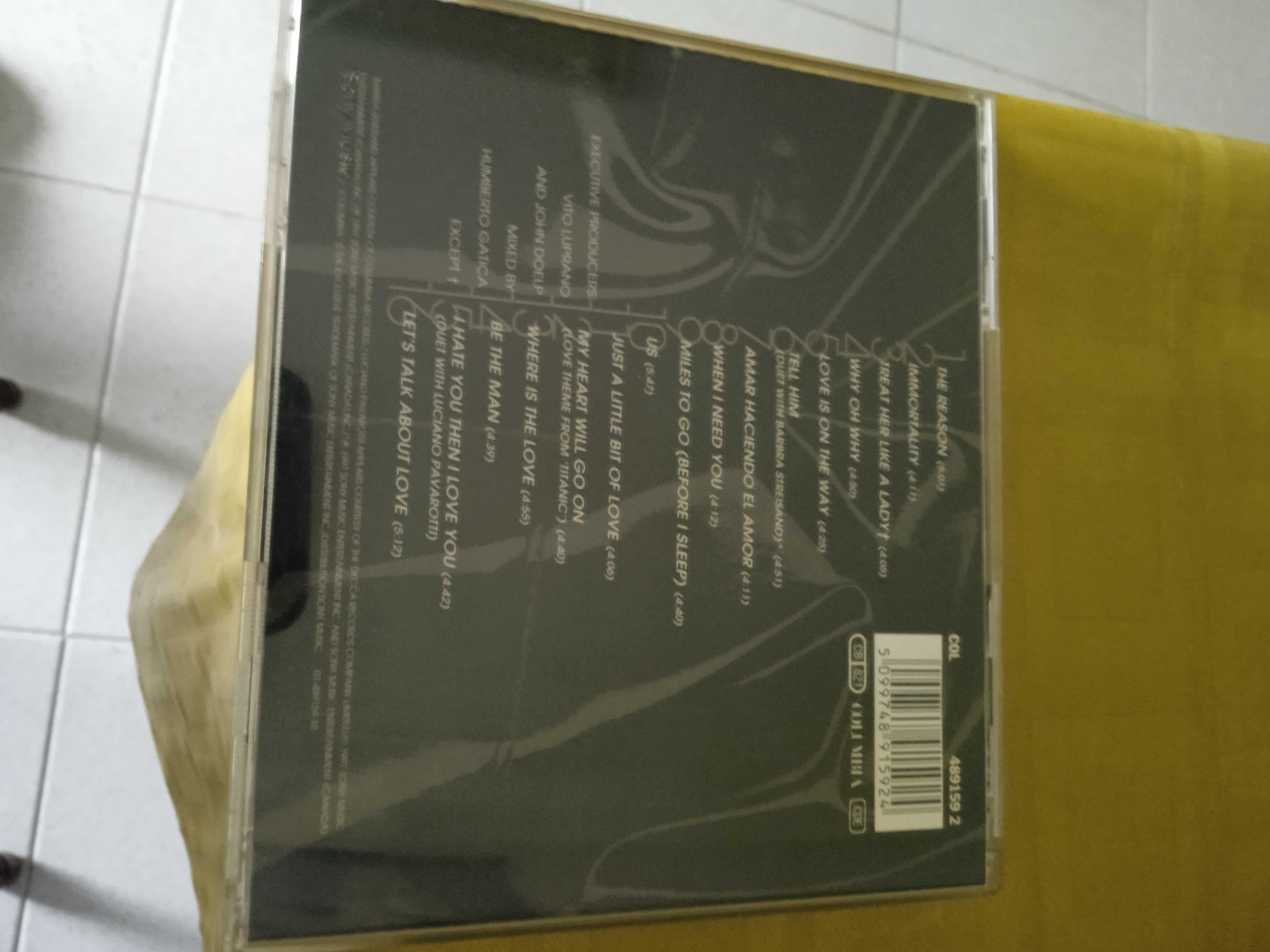 Celine Dion CD Let's talk about love