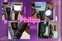 ФонарьТактичний/Philips/sfl2187/алюминий/TapeC/аккумуляторний/зарядний