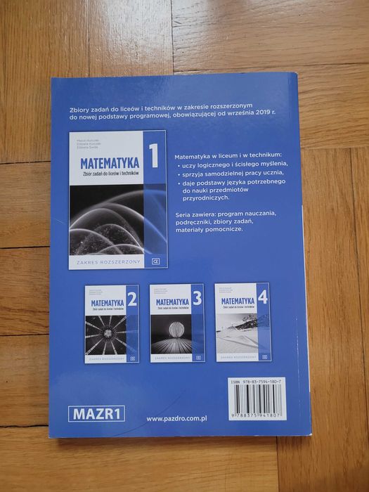 Matematyka 1 zbiór zadań Pazdro