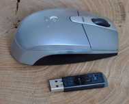 Bezprzewodowa mysz komputerowa Logitech M-RBK93B