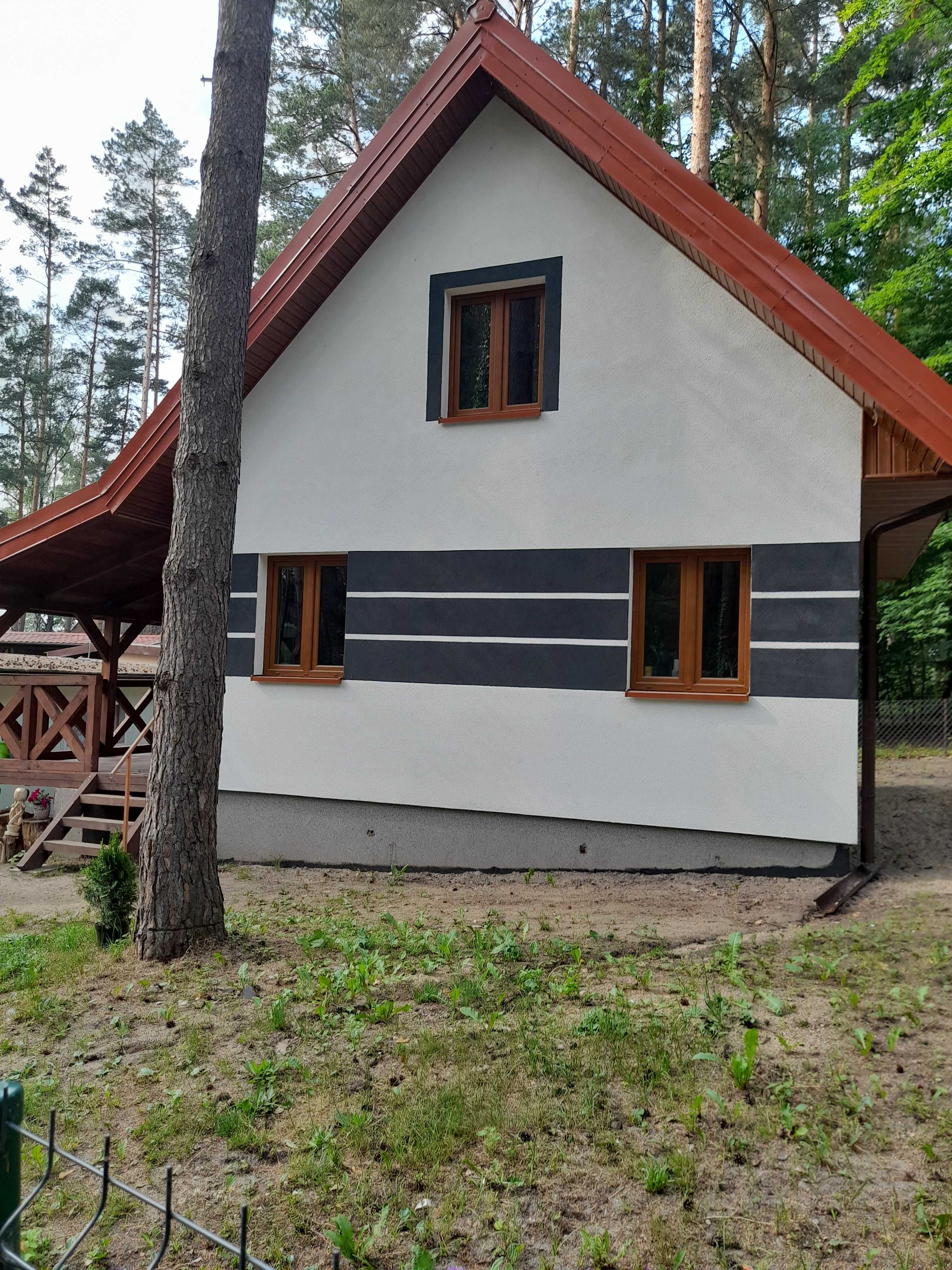 Domki u Bożenki-Kretowiny-j. NARIE super lokalizacja