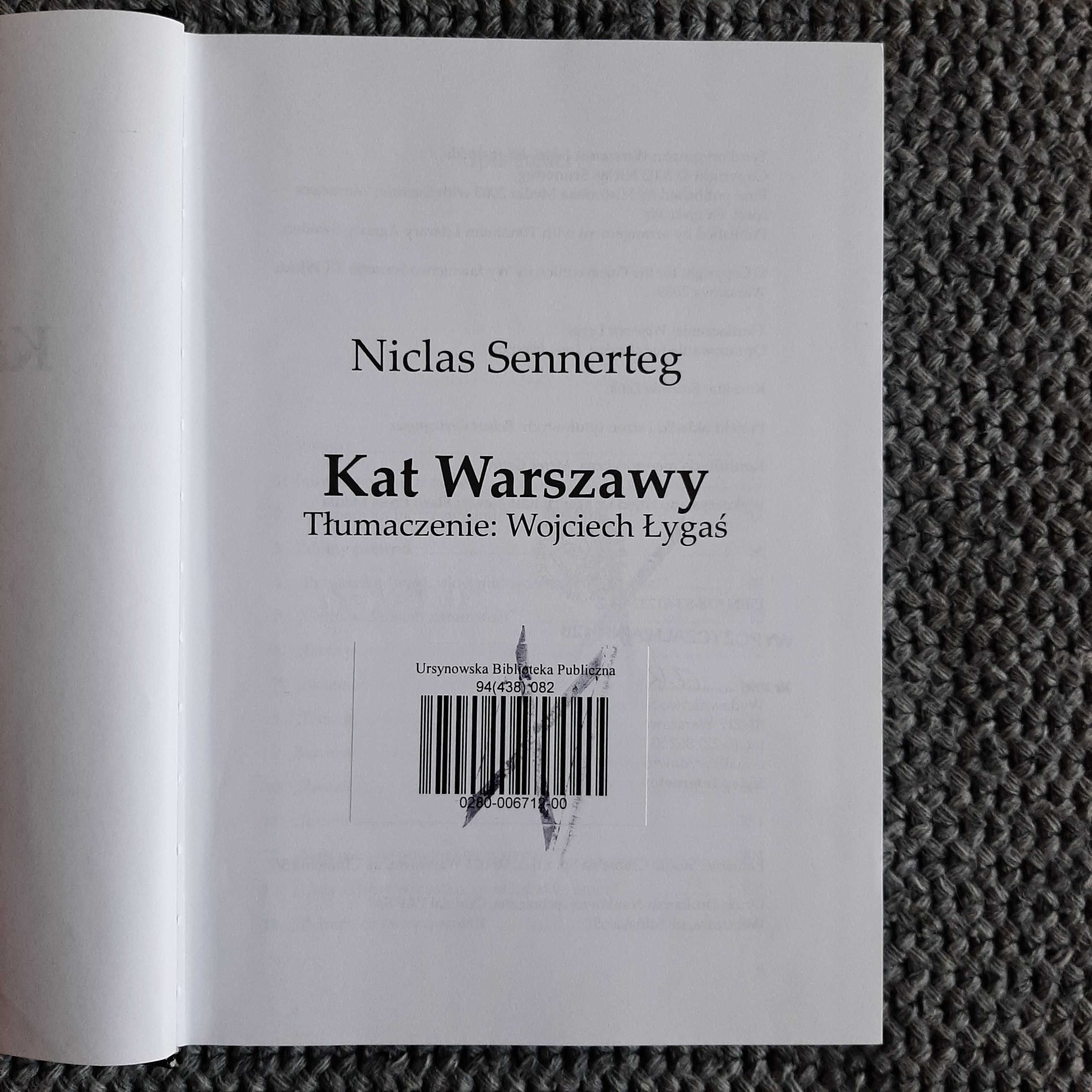 Kat Warszawy - Niclas Sennerteg