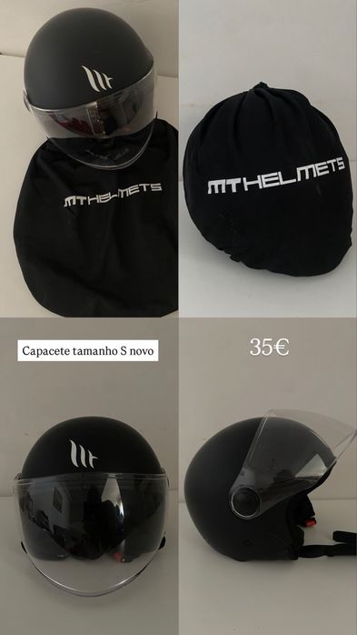 Capacete tamanho S novo