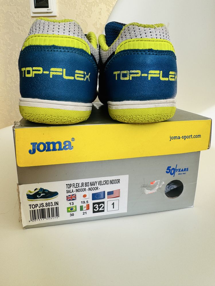 Дитячі футзалки Joma TOP FLEX Оригінал 32р