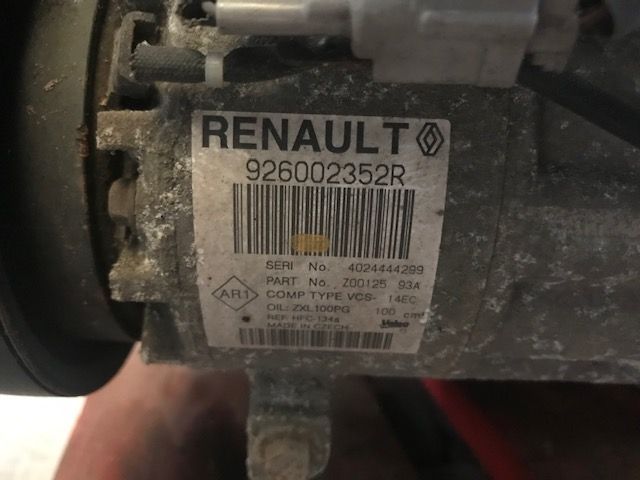 Compressor de AC Renault Clio Iv 1.5 DCI Ref: