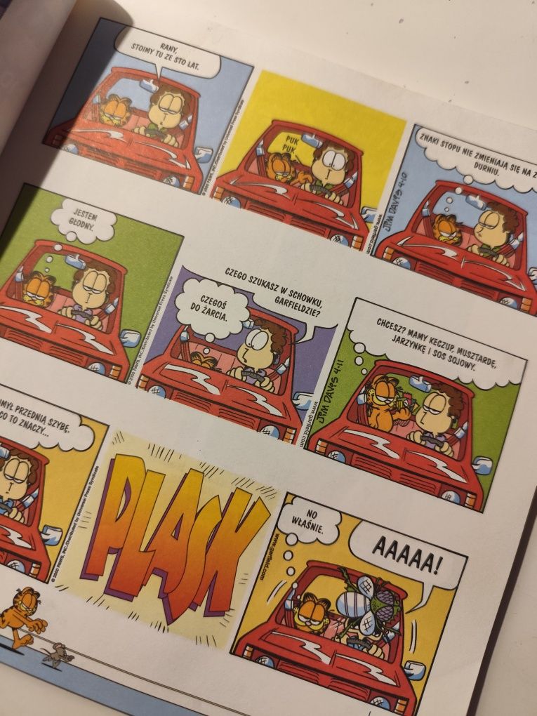 Komiks Garfield w kuchni pierwsze wydanie