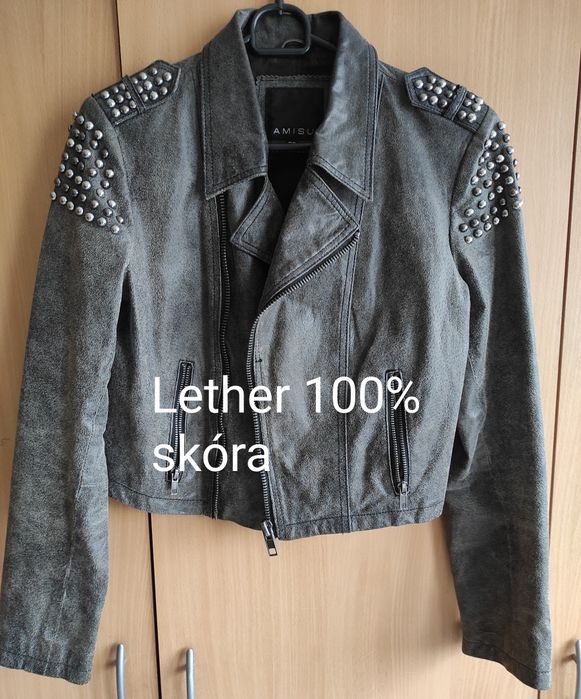 Kurtka skórzana napy dżety New Yorker rozmiar M