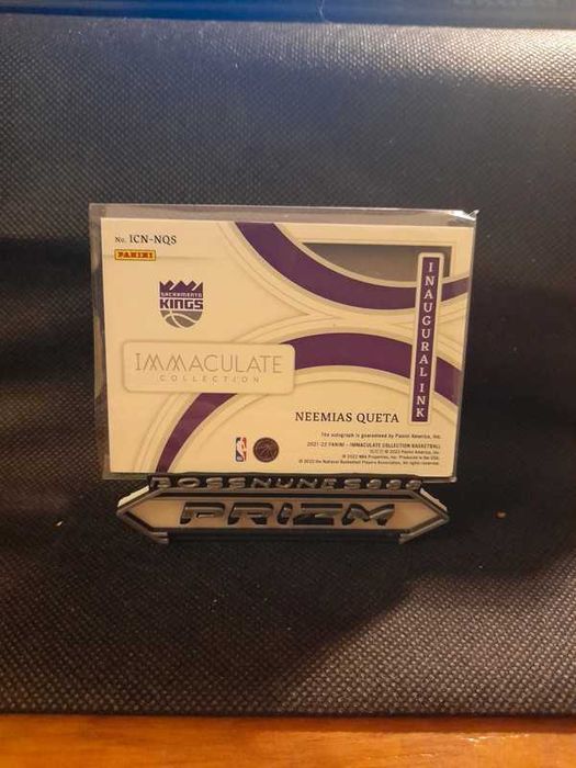 Panini Immaculate | Neemias Queta Inaugural Ink /99