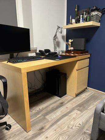 Biurko MALM z Ikea