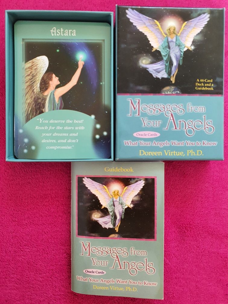 Karty Oryginalne Doreen Virtue Messages f Your Angels Oracle Wyrocznia