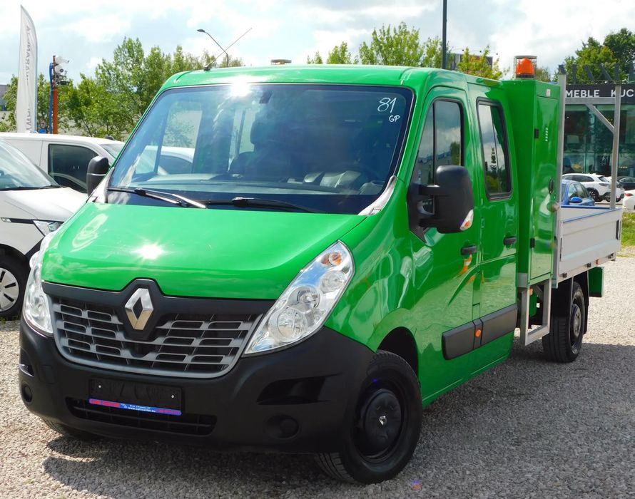 Renault Master  2.3 dCi-130 DOKA! SKRZYNIA! Klima! Kamera! 6-osobowy! Mod.2019!