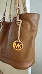 Michael Kors Torebka Skórzana Brązowa