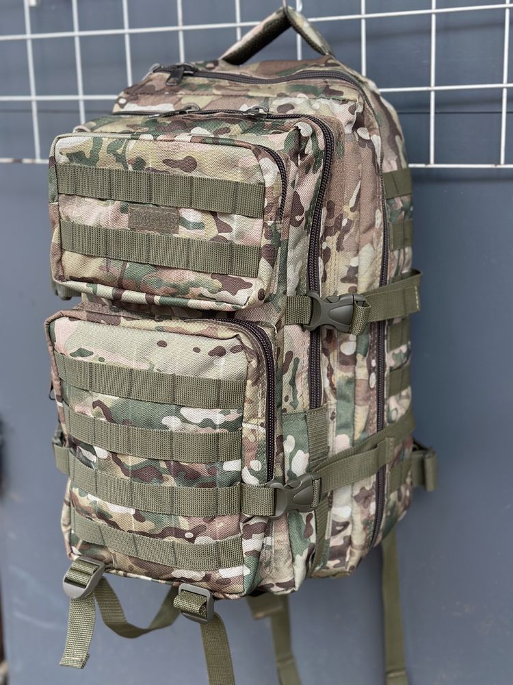 Тактический рюкзак, тактичний рюкзак штурмовий мультикам 50л
