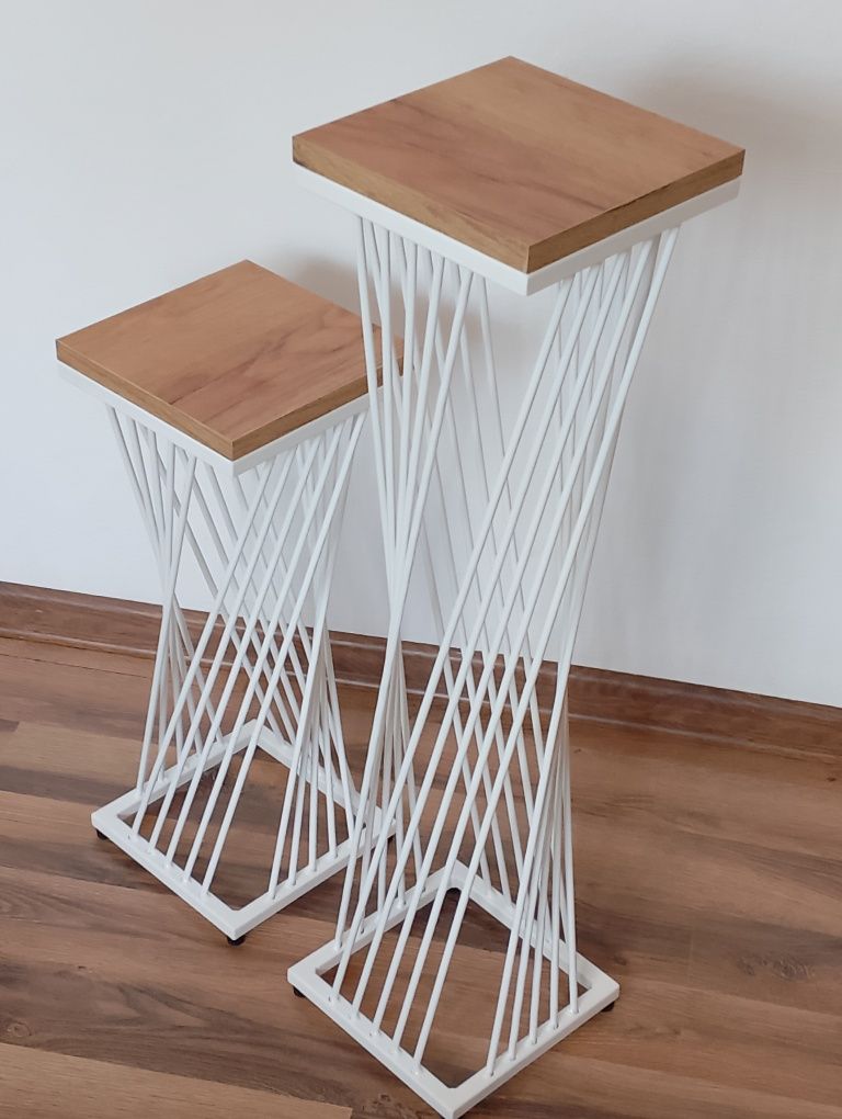 Kwietniki/stojak na kwiaty loft 90cm
