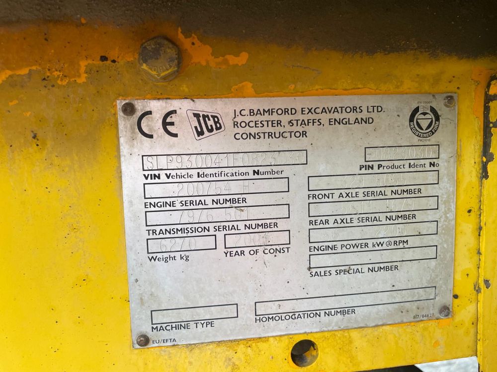 Widlak wózek widłowy JCB 930 turbo 4x4 2001r