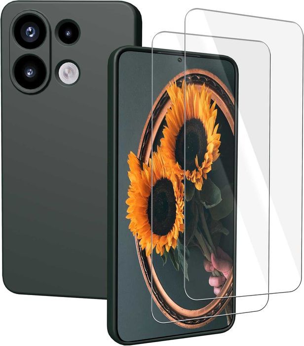 Rsarouud Plecki Plecki Xiaomi Redmi Note 13 4G + 2xfolia ochronna/134b