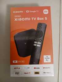 Xiaomi TV Box S Preto 4K Ultra HD (NOVO)