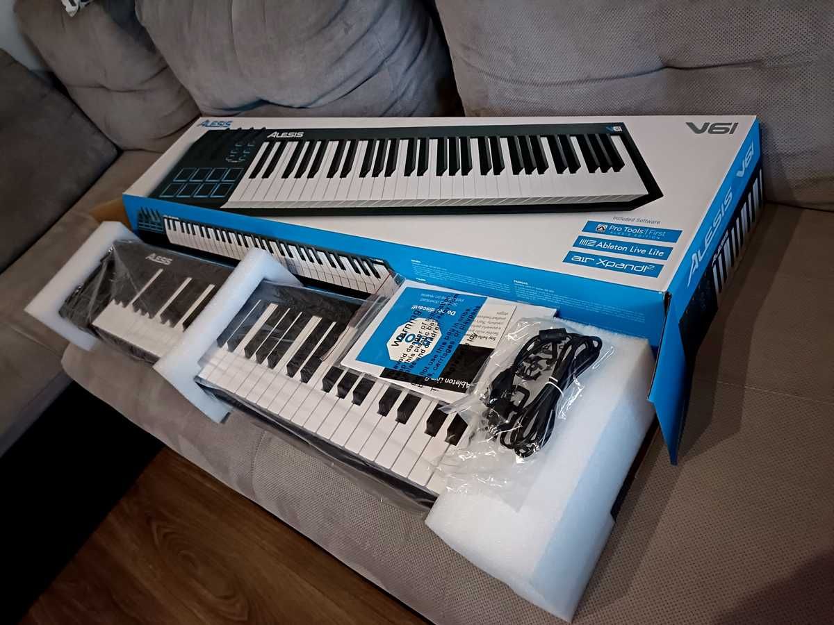 Alesis V61 - kontroler USB-MIDI klawiatura sterująca