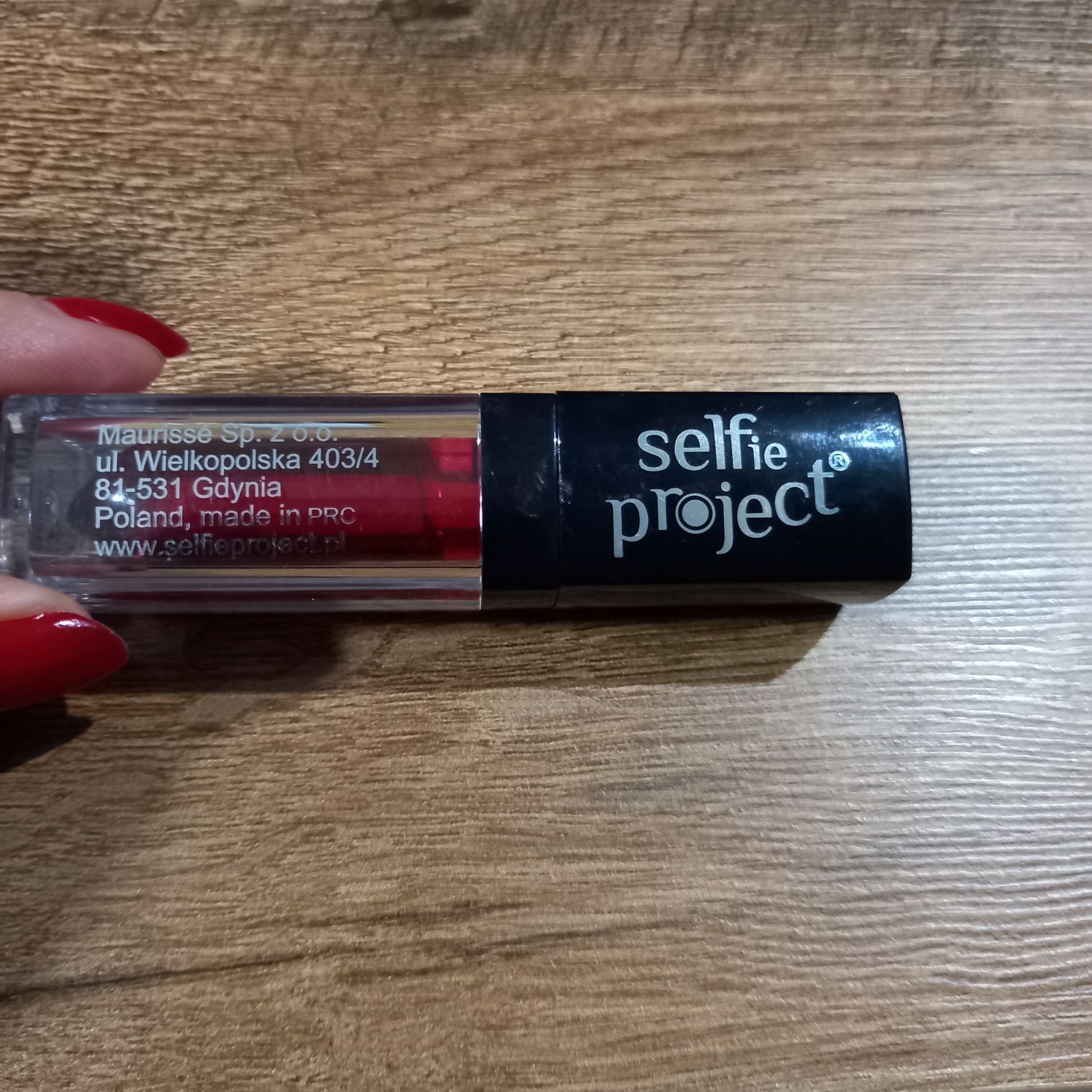 Selfie Project koloryzująca maseczka peel-off do ust