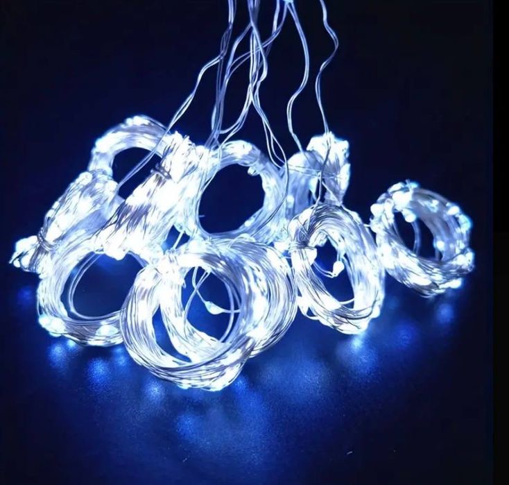 Гірлянда-штора га вікно