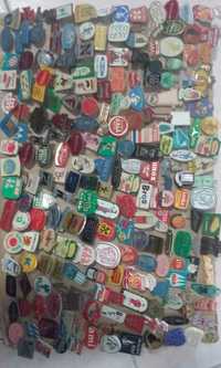 Vintage lote  252 alfinetes.pins de colecçao dos anos 60