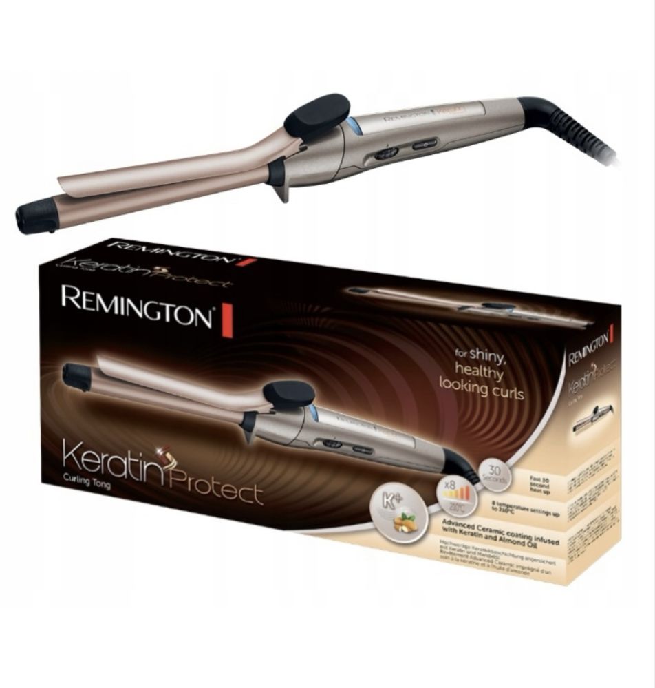 LOKÓWKA KERATIN migdałowy Remington CI5318 19mm