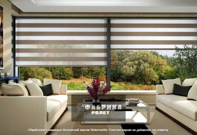 Виробник рулонних штор, тканинних День-Ніч, жалюзі. Фабрика Ролет