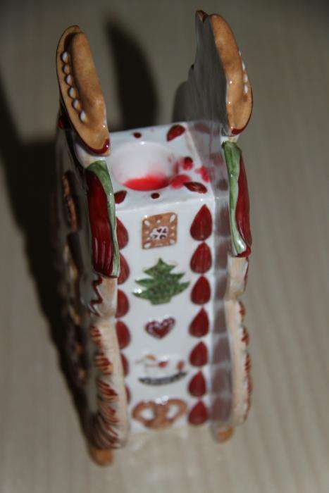 Подсвечник снеговик от villeroy & boch