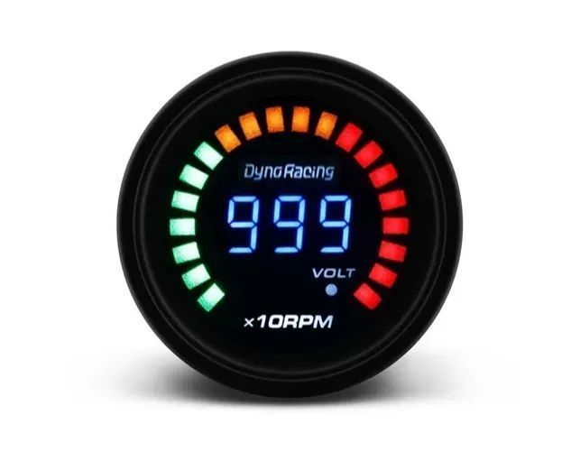 Manómetro Digital 52mm - conta RPM