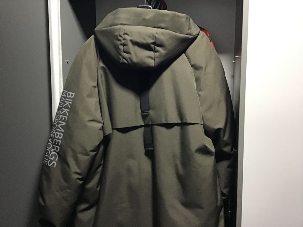 Продаю куртку-пальто чоловічу, осінь-зима, нове, хакі, 52-54(2ХL)