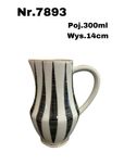 Porcelanowy dzbanuszek na mleko bułgaria 300ml nr.7893