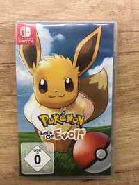 Gra pokemon Let's go eevee pikachu nintendo switch