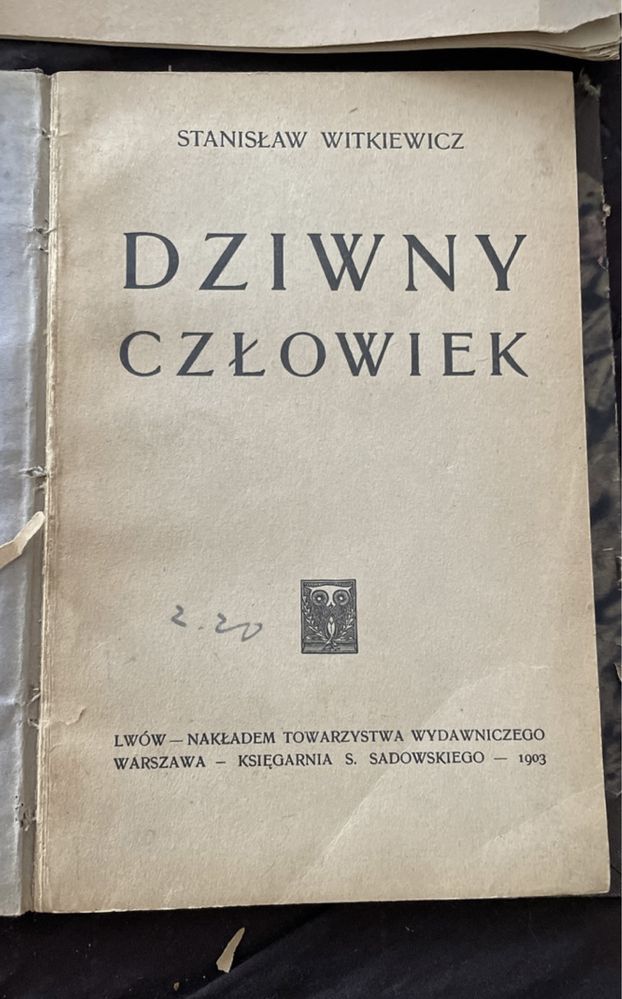 Zestaw unikatowych ksiazek - stanislaw Witkiewicz