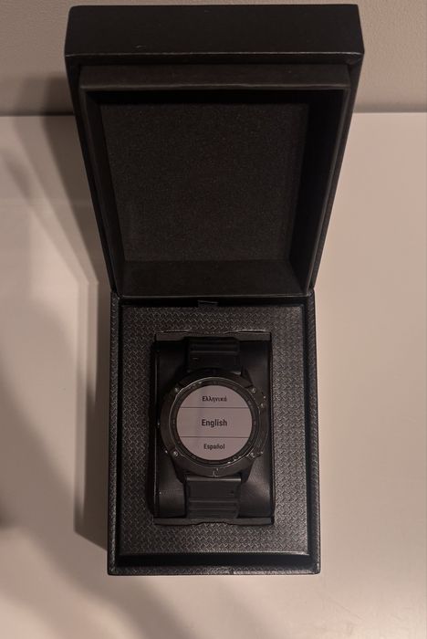 Zegarek sportowy Garmin Fenix 6X sapphire czarny