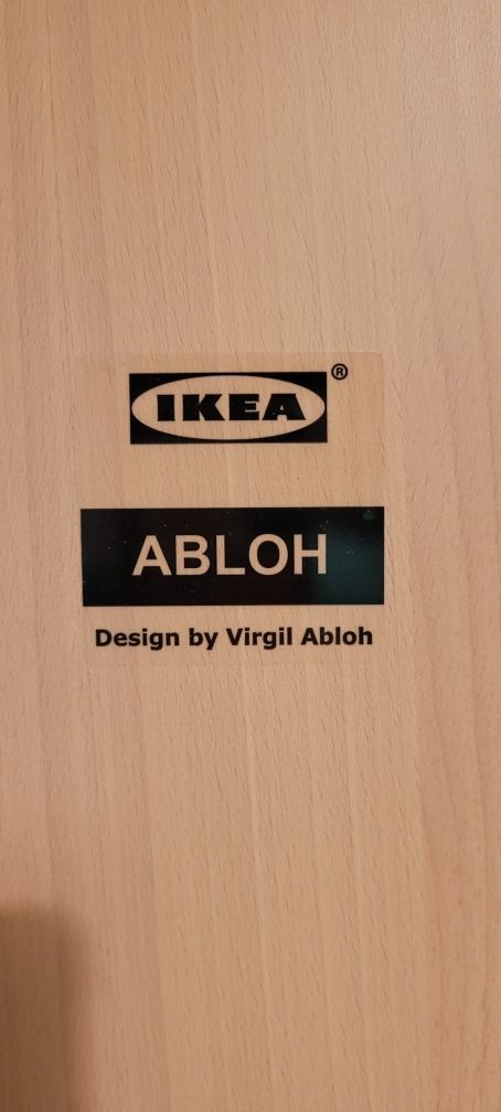 IKEA MARKERAD stół 170x75 buk brzoza Virgil Abloh
