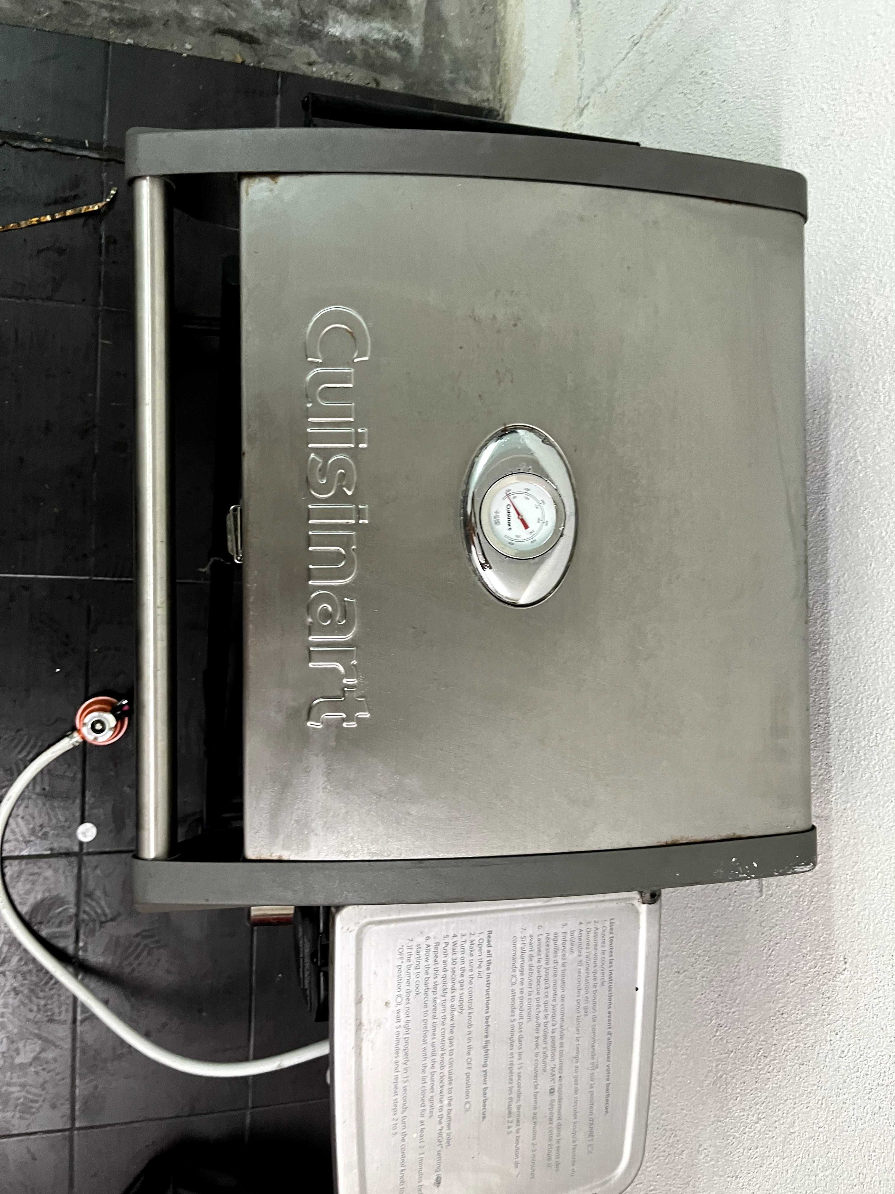 Churrasqueira a gas- Cuisinart
