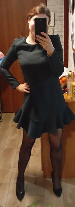 Sukienka ciemnozielona Mohito t. 38 M